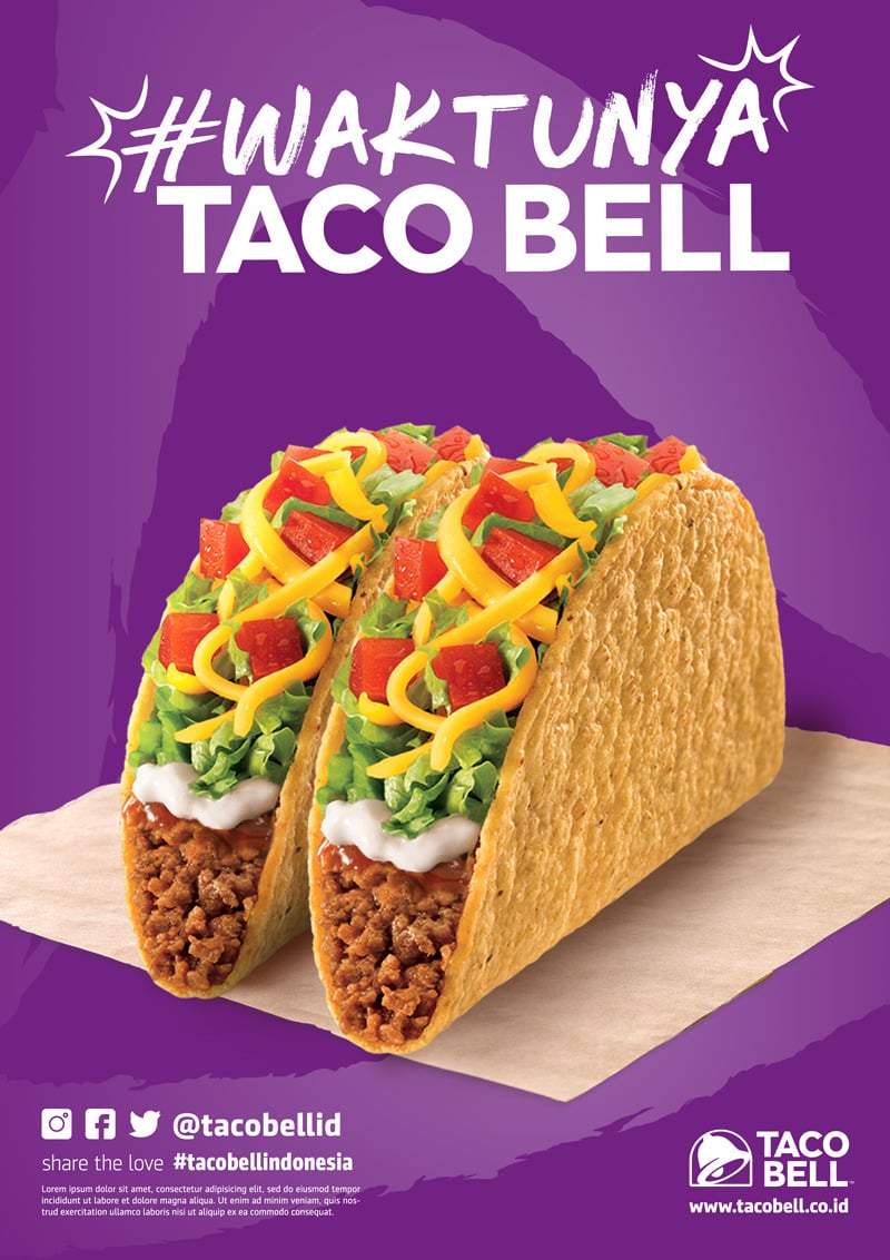 Fast Food Indonesia Hadirkan Taco Bell